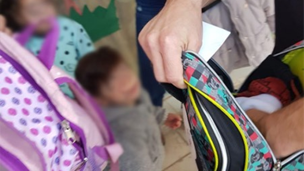 İsrail polisi anaokulunu bastı!