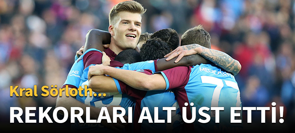 Alexander Sörloth atıyor Trabzonspor kazanıyor!