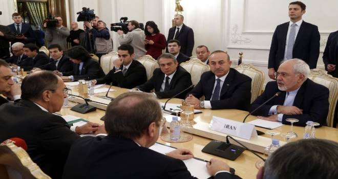 Astana'daki Suriye barış görüşmelerinde İran krizi