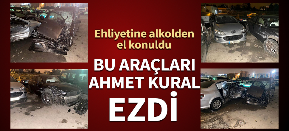 Araçları bu hale Ahmet Kural getirdi