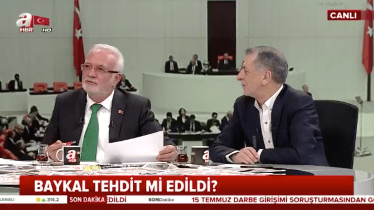 Elitaş'a oğluyla tehdit!