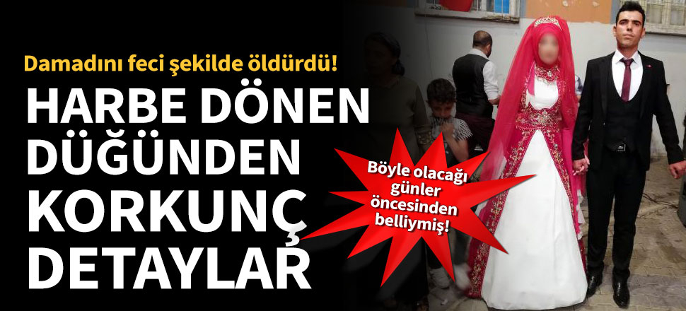 Kına gecesi damadının boğazını kesen kayınpeder: Fırsat kolluyordum