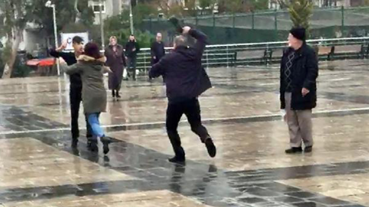 Yengesinin sevgilisini omuzundan bıçakladı