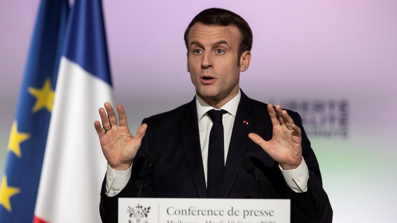 Macron'dan Suriye rejimine sert kınama!