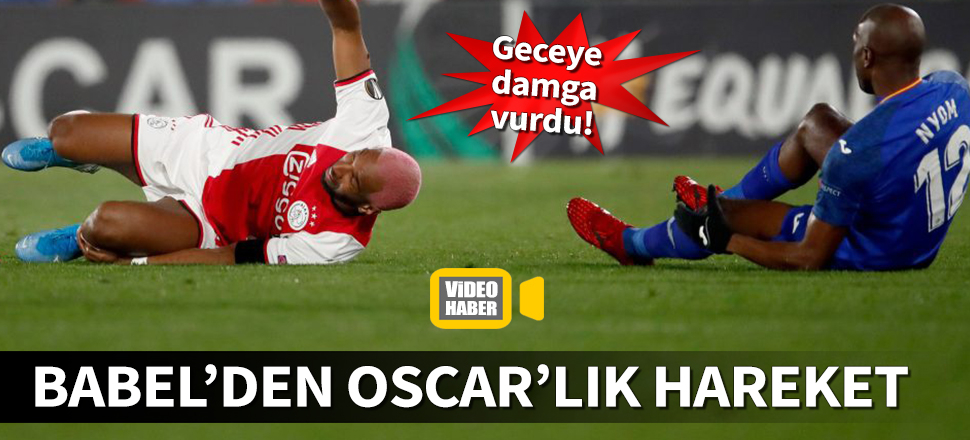 Ryan Babel'den Oscar'lık hareket!