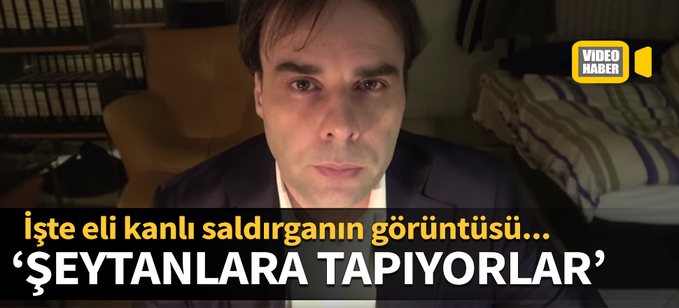 Almanya'daki saldırganın görüntüsü ortaya çıktı