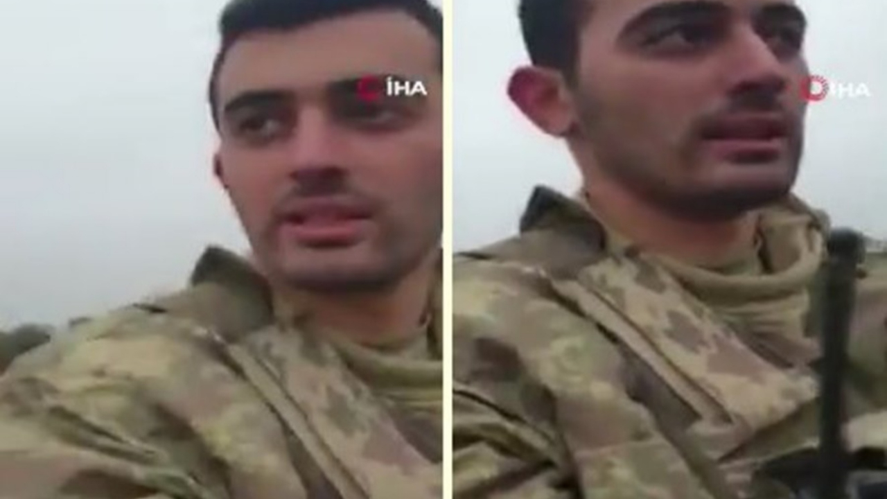 Şehit teğmenin son paylaşımı