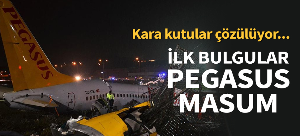 Kara kutular çözülüyor... Sabiha Gökçen'deki uçak kazası aydınlanmaya başladı