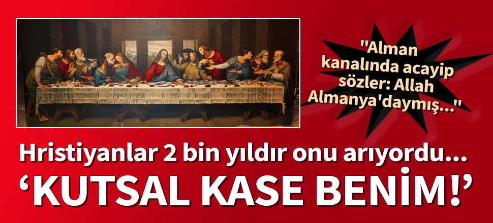 Alman kanalında acayip sözler: Allah Almanya'daymış...