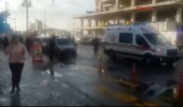 İzmir'de bombalı araç saldırısı! 1 polis ile 1 adliye çalışanı şehit
