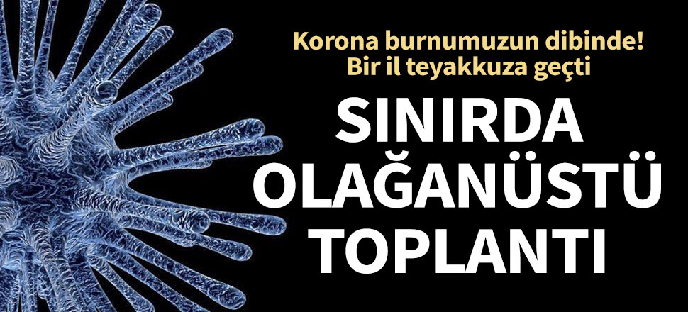 Van'da olağanüstü 'koronavirüs' toplantısı
