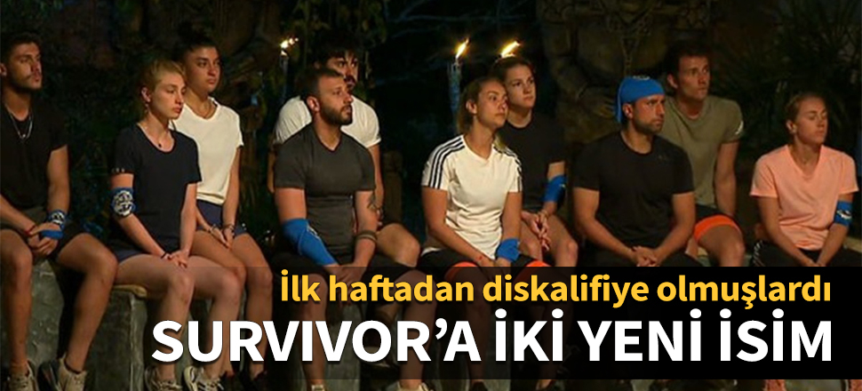 Survivor'a iki yeni isim