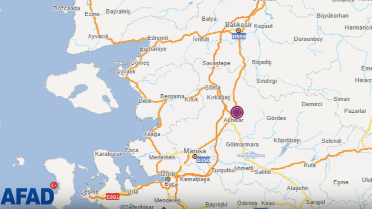 Manisa'da deprem!