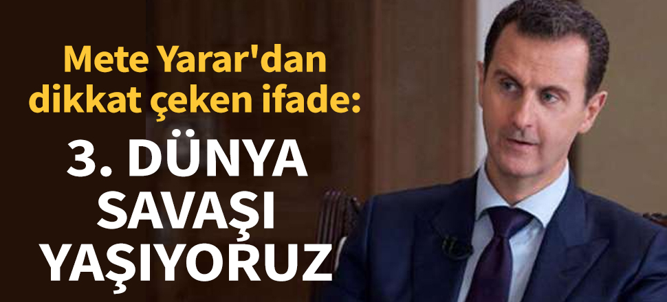 SuperHaber programcısından flaş 'Esed' açıklaması