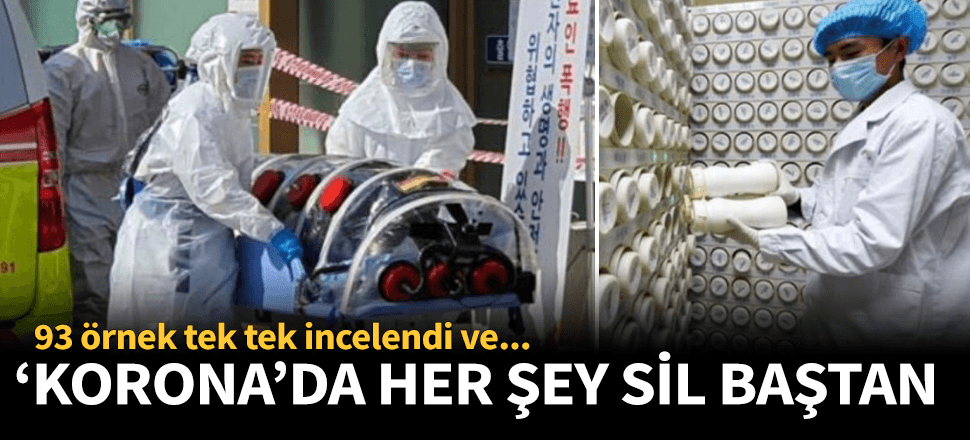 Korona'da korkunç şüphe! 93 örnek incelendi ve...