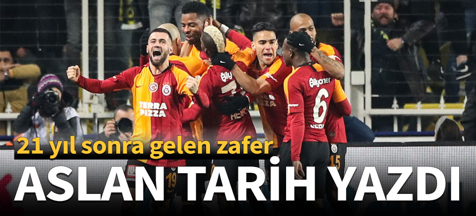 Galatasaray tarih yazdı: 1-3