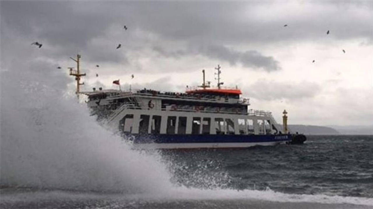 Elverişsiz hava seferleri iptal ettirdi