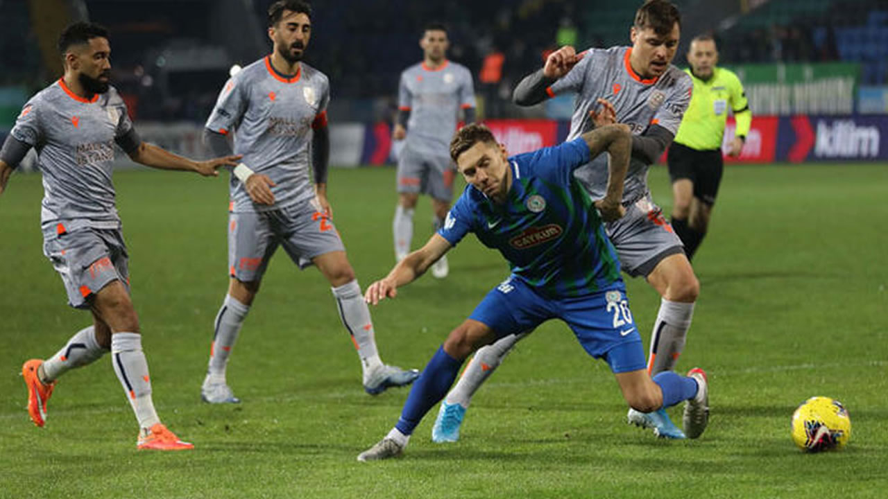 Çaykur Rizespor - Başakşehir: 1-2