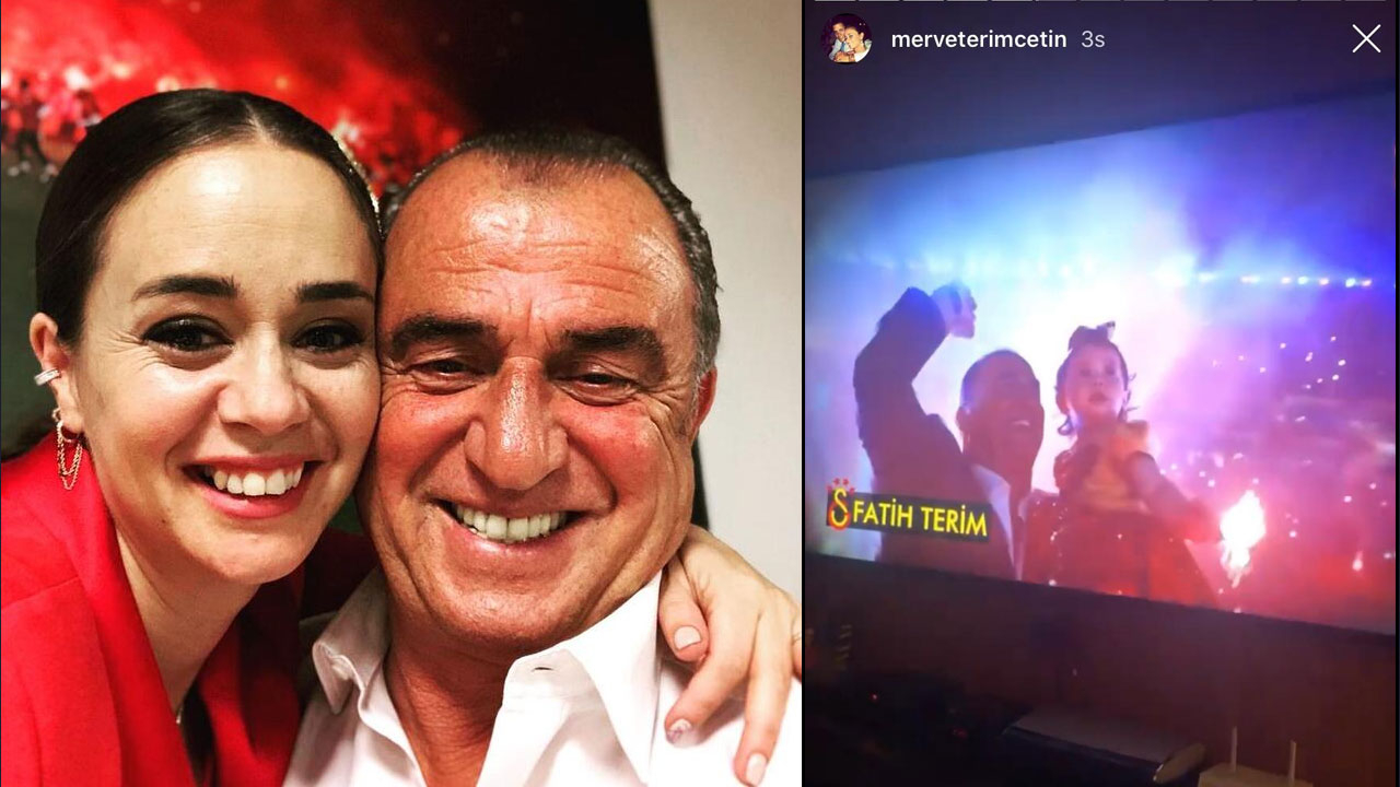 Galibiyet sonrası Merve Terim'den ilginç paylaşım