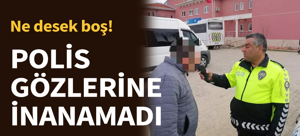 Öğrenci servis şoförü alkollü çıktı, öğrencileri okula polis bıraktı