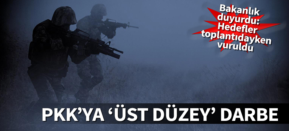 Toplantı halindeki PKK'lı grup vuruldu: 6 terörist öldürüldü
