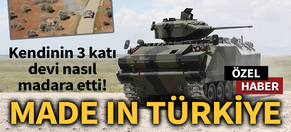 Türk tankı ZMA-15 Rus tankı T-72'ye karşı karşıya