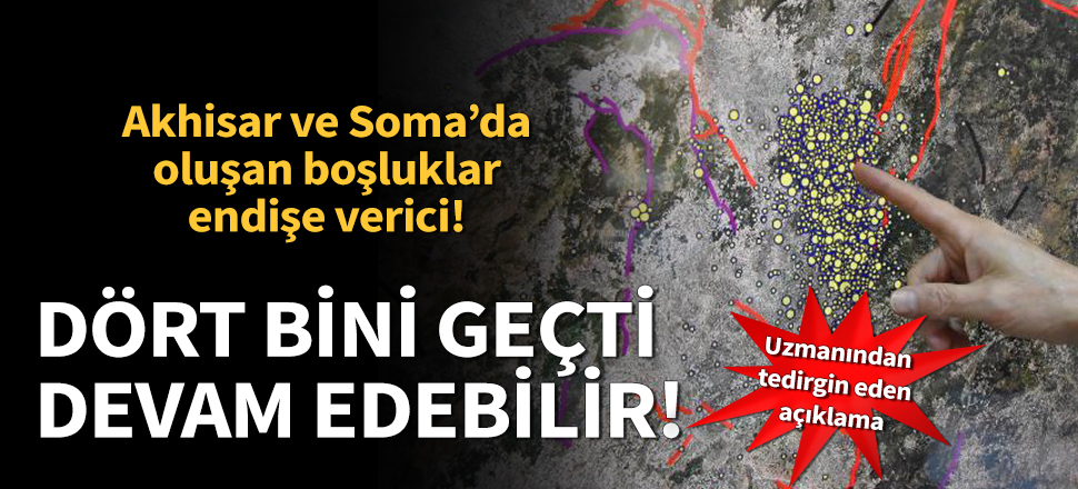 Prof. Dr. Sözbilir: Akhisar ve Soma'da boşluklar dolunana kadar  depremler sürebilir