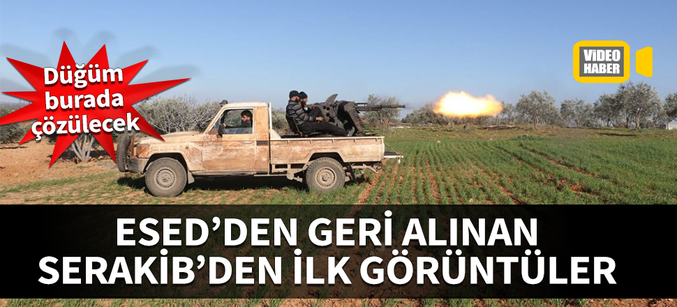 Esed'den geri alınan Serakib'den ilk görüntüler