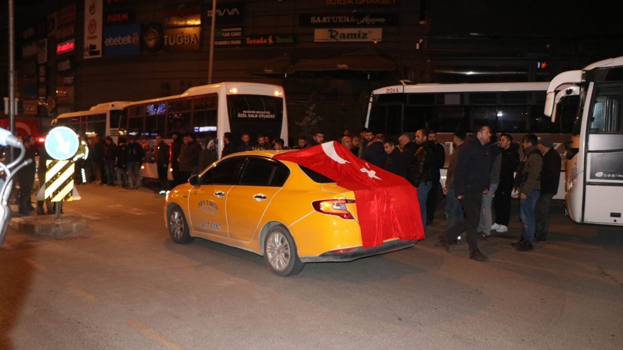 Nevşehir'de vatandaşlardan Mehmetçiğe destek!