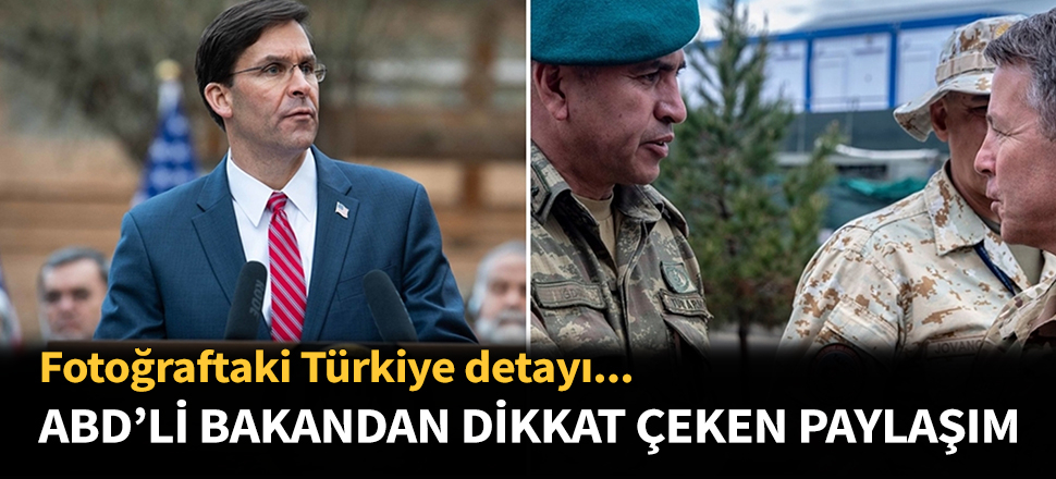 ABD Savunma Bakanı'ndan dikkat çeken paylaşım...