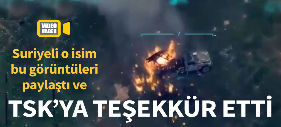 Suriyeli gazeteci Mohammed Ghorab’tan TSK’ya teşekkür