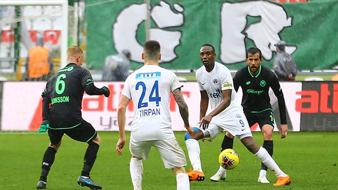 Konyaspor galibiyete hasret kaldı: 0-0