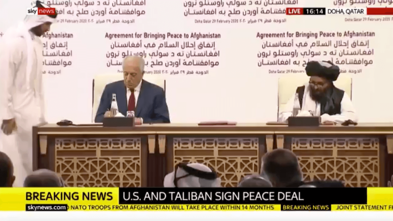 Tarihi anlaşma! ABD, Afganistan'dan çekiliyor