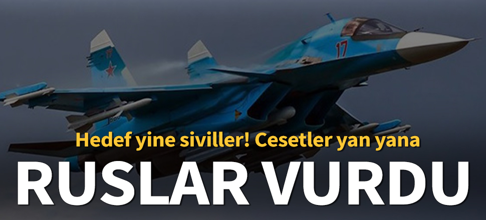Rusya sivilleri vurdu! Cesetler yan yana dizildi