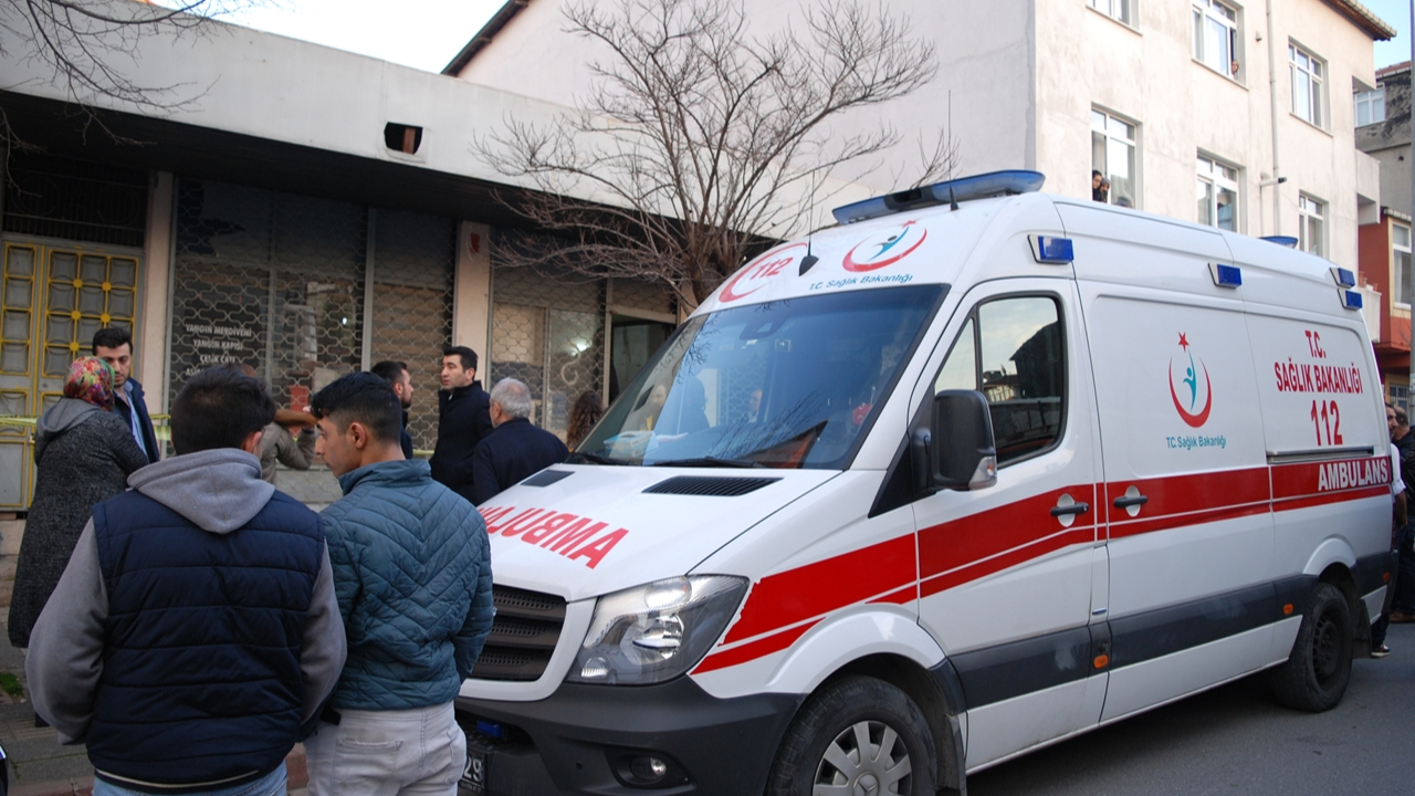 Ümraniye'de atölyede patlama: 1 ölü!