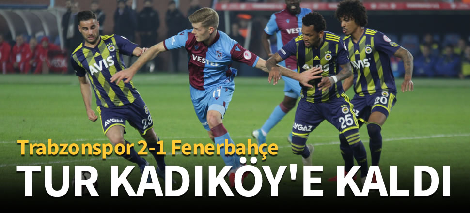 Tur Kadıköy'e kaldı: 2-1