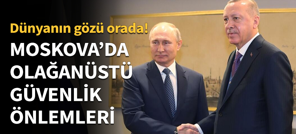 Erdoğan'ın ziyareti için yoğun güvenlik önlemleri!