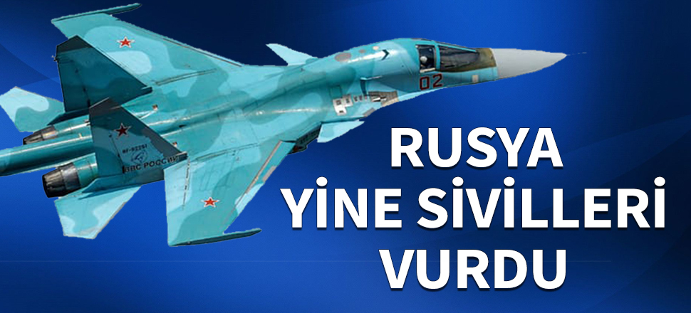 Rusya yine sivilleri vurdu! 16 kişi öldü...