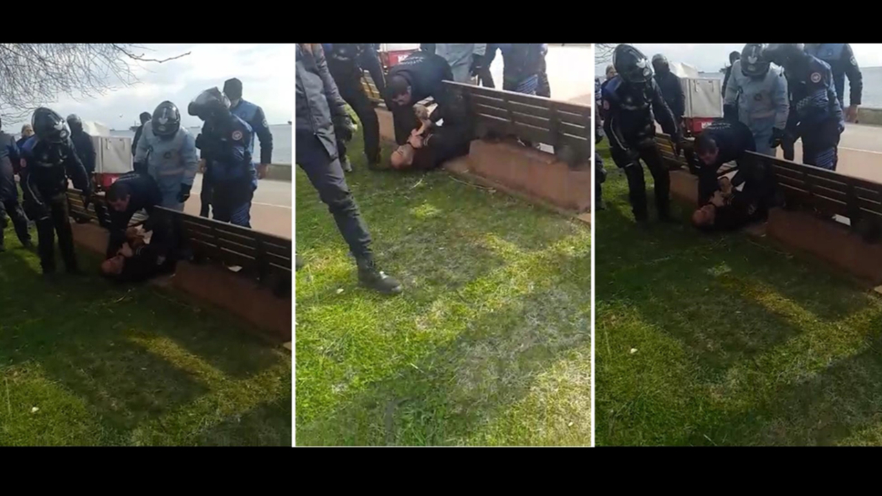 İBB zabıtaları engelli çaycıyı darp etti