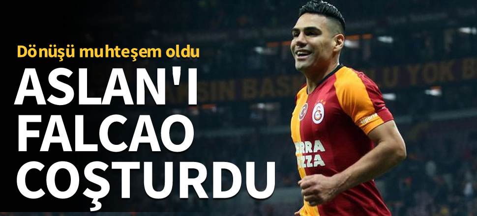 Falcao'nun dönüşü muhteşem oldu!