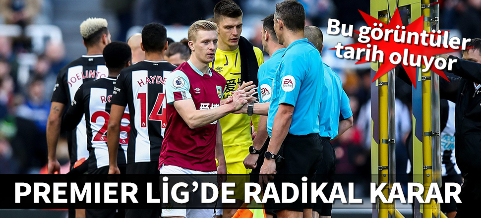 İngiltere Premier Lig'de koronavirüs önlemi! El sıkışmalar yasaklandı
