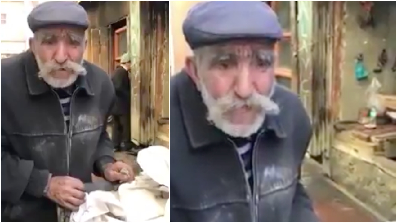 Tokatlı yaşlı adamdan Mehmetçik'e şiir! Sosyal medya bu satırlarla duygulandı