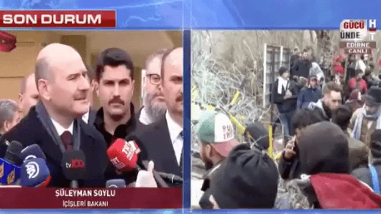 Soylu ile Tele1 muhabiri arasında tartışma