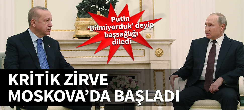Erdoğan - Putin zirvesi sona erdi! Sıra heyetler arası görüşmede