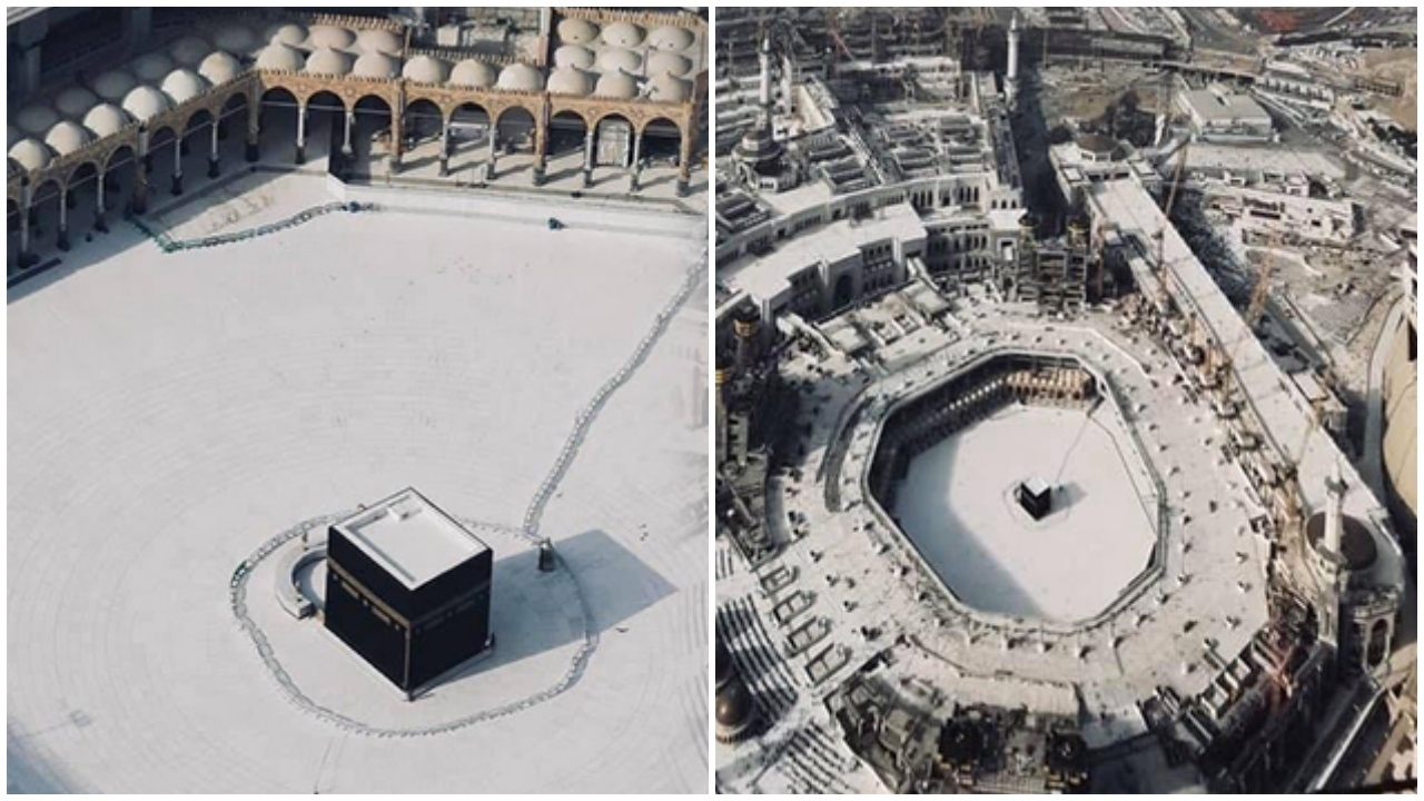 Korona virüs nedeniyle Kabe'ye ziyaretler durduruldu!