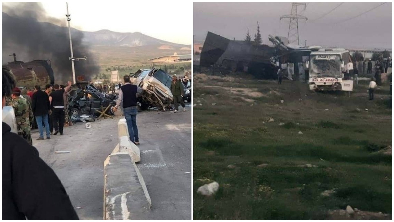 Yakıt tankeri 2 yolcu otobüsü ile çarpıştı: 30 ölü...