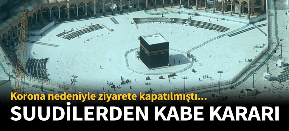 Kabe yeniden ziyaretlere açıldı!