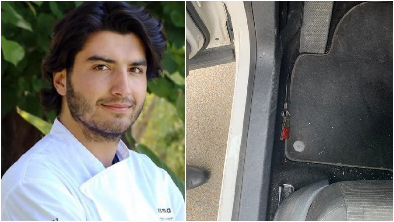 Koronadan kaçıp geldi, trafik magandasından kaçamadı