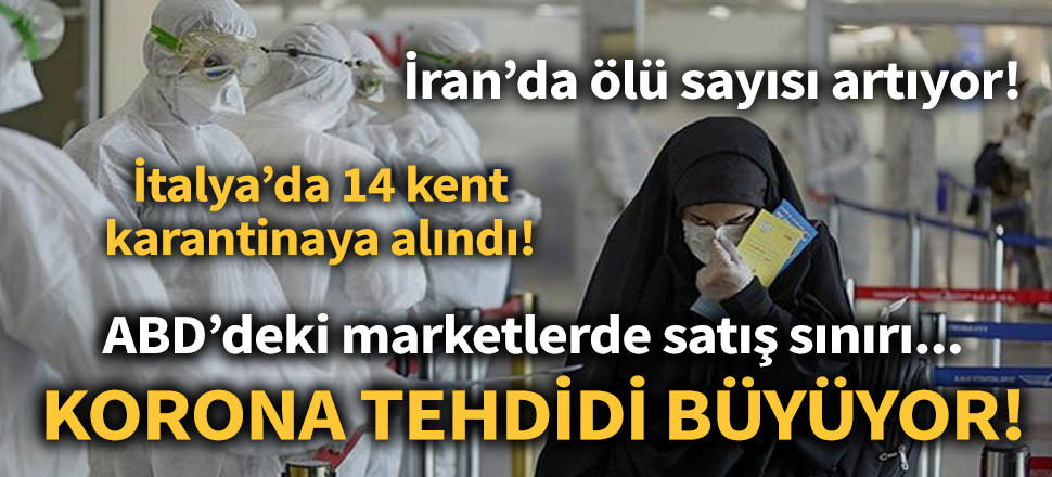 Son dakika... İtalya'da bir bürokrat daha koronavirüse yakalandı! İran'da hayatını kaydebenlerin sayısı yükseldi...