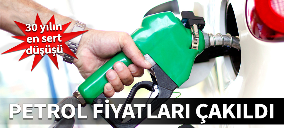 Petrol fiyatları çakıldı! 30 yılın en sert düşüşü...